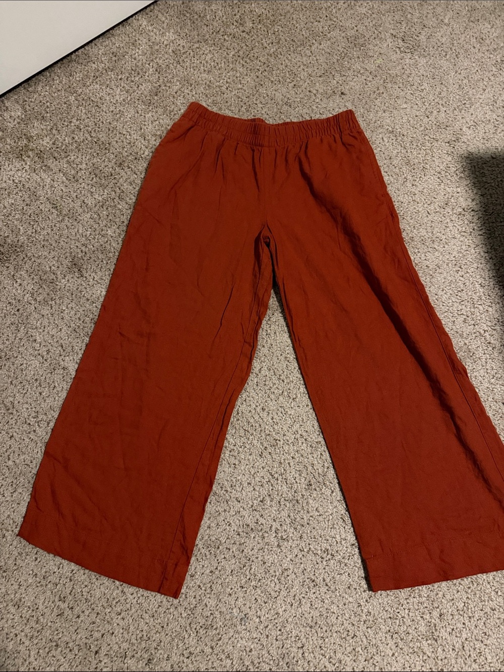 Old Navy Wide-Leg linen high Waist Pants - Rust